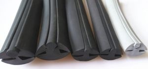 Black PVC profile, seawater resistant, for windows - Sold by the metre #OS4448100