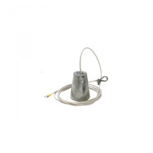 Anchor Zinc Anode With Fastening Cable 2,50 Kg #OS4300501