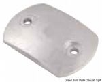 RENAULT MARINE Dished Plate Zinc Anode 80x50 mm 0,18 kg #OS4360005