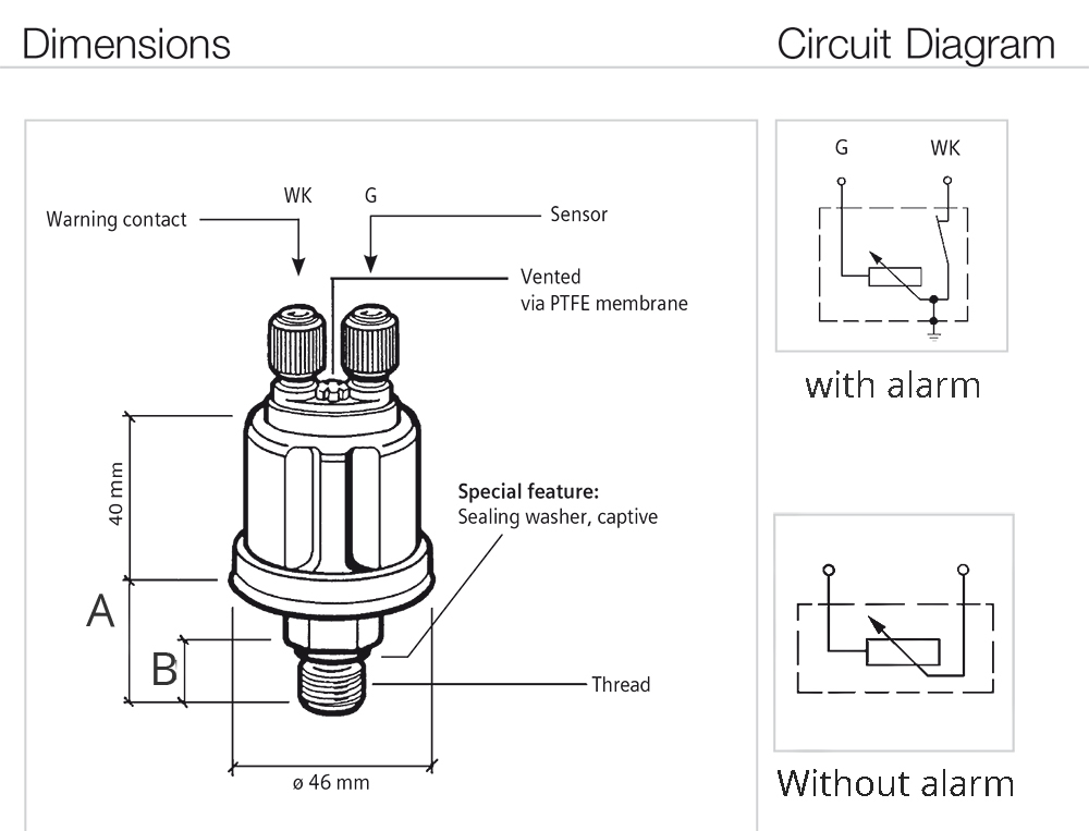 ️Vdo Oil Pressure Sensor Wiring Diagram Free Download Gmbar.co