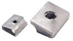 Zinc Plate Anode 338635 for OMC JOHNSON EVINRUDE engines #N80607130528