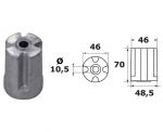 Anodo di Zinco a Cilindro 3593881 VOLVO IPS #OS4351200