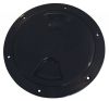 Screw-on inspection hatch D.205mm Black #N30211202028