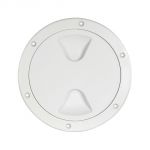 Screw-on inspection hatch D.145mm White #N30211202033