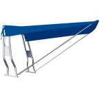 Telescopic Awning for Stainless steel Roll-Bar Tube 120x145x190cm blue navy #OS4690611