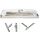 Tendalino TESSILMARE Shade Master Bianco 3 Archi Inox 225/235xh151cm P180cm OS4691505