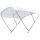 Tendalino TESSILMARE Shade Master Bianco 3 Archi Inox 225/235xh151cm P180cm OS4691505