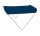 Folding 2 Bow Bimini 130/140xh110x180cm Navy Blue #OS4690131