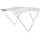 Tendalino Pieghevole Bianco 3 Archi 185/195xh110cm P180cm OS4690822