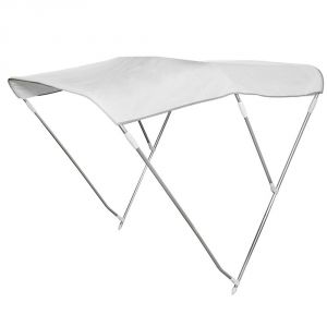Tendalino Pieghevole Bianco 3 Archi Alto 200/210xh140cm P180cm OS4690943
