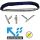 Tendalino Shade Master Fly Inox Deepth Blu Navy 4 Archi 260/270x255xh140cm OS4691514