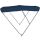 Tendalino Pieghevole Blu Navy 3 Archi Inox Alto 170/180xh140cm P180cm OS4692012