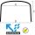 Navy Blue 3-Arc foldable High AISI316 Bimini 200/210xh140cm D180cm OS4692014