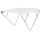 Tendalino Bimini Depth 4 Archi Alto Inox 168x180/190xH140cm P250cm Bianco OS4692110