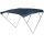 Tendalino Bimini Depth 4 Archi Alto Inox 228x240/250xh140cm P250cm Blu Navy OS4692123