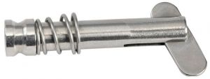 Perno Inox removibile con molla per cavallotto 6x20mm #N120412027995