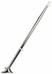 Asta portabandiera in acciaio inox - Base in acciaio inox - L.80cm #N30112501970