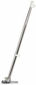 Asta portabandiera in acciaio inox 40cm Base in ABS cromato #N30112501973