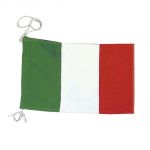Bandiera di cortesia Italiana in stamigna di poliestere 20x30cm #N30112503658