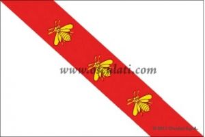 Bandiera in stamigna - Isola d'Elba - 30x45cm #OS3541802