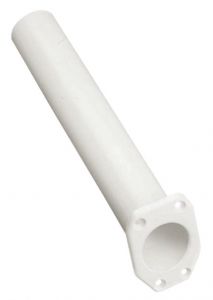 Portacanne incasso in policarbonato bianco 240mm Ø40mm #N30413004962