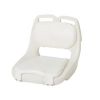 Swivel Bucket seat in White Polyethylene 44,5x43xH40cm #OS4868201