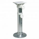 Stainless steel swivel telescopic pedestal with Aluminium Seat mount 45-62 #OS4865000