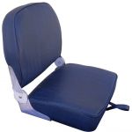 Sedile con Schienale Ribaltabile Blu Navy 400x467x474 #OS4840402