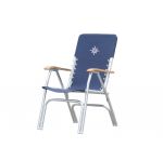Folding deck chair 58x71xH91/40 Blue #OS4835305