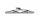 Spazzola tergicristallo in Acciaio Inox con spatole in silicone 305mm #OS1911212