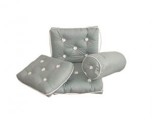 Waterproof Cotton Cushion Roller D.190x440mm Grey #OS2443036