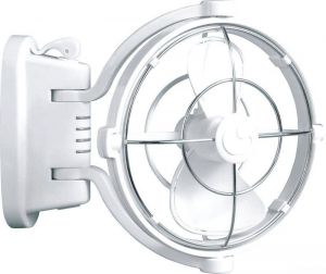 Caframo Sirocco Fan Model 24V 1.17A 3 Speed White #OS1675524