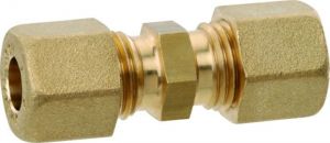 Raccordo M5 Tipo Dritto Collegamento femmina 8+8 mm DIN 8434-1 #OS5001344