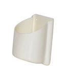 Portabicchiere in PVC a parete Bianco #OS4843007