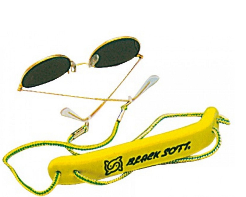 Floatable cord for sunglasses made of soft lacquered floating rubber