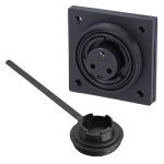 Bulgin 3-pole built-in socket Female contacts #OS1437003