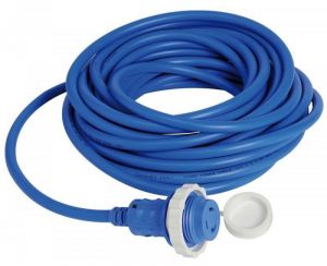 Plug + cable 15 m blue 30 A #OS1433415