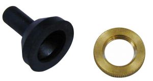 Rubber cover with brass ring #N51324727019