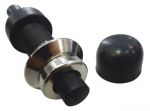 Watertight brass push button black #N51324727150