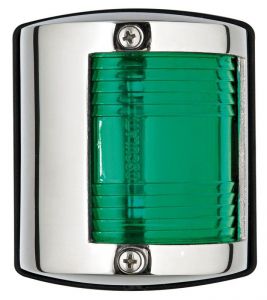 Stainless steel navigation light Green light (112,5°) 64x58xH75mm #OS1141402