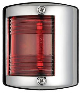 Luce di via in acc.inox - Luce rossa (112,5°) - 64x58xH75mm #OS1141401