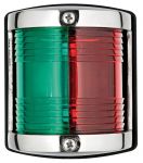 Stainless steel navigation light Green-red light (112,5°+112,5°) 64x58xH75mm #OS1141405