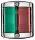 Luce di via in acc.inox Luce verde-rossa (112,5°+112,5°) 64x58xH75mm #OS1141405