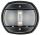 Black polycarbonate navigation light - White light (225°) 80x42x70mm #OS1140803