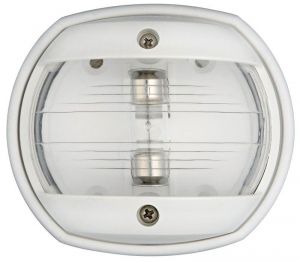 White polycarbonate navigation light White light (225°) 80x42x70mm #OS1140813