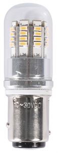 Lampadina LED BAY15D 12/24V 2,5W 240 Lumen Luce Bianca 3000K #OS1444401