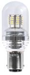 Lampadina BA15D a LED 12/24V 3W 280Lm 3000K Bianco Caldo #OS1444317