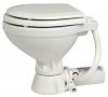 Italy Compact electric toilet with wooden seat 12V #OS5020512