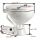 Compact electric toilet with plastic seat 12V #OS5020712