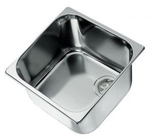 Stainless steel sink Rectangular shape 325x350x150mm Without drain #N43537204896